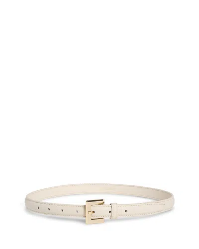 Anine Bing Women's Nicola Leather Belt In Neutral