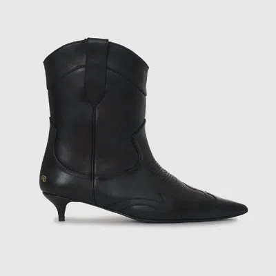 Anine Bing Rae Boots In Black