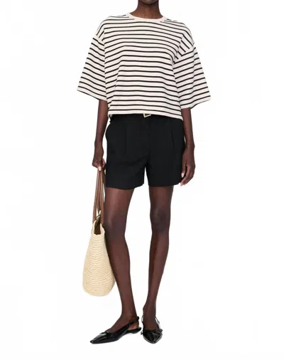 ANINE BING WOMEN'S TRENT TAILORED SHORT IN BLACK