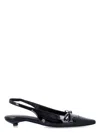 Anine Bing Zoey Slingback In Black