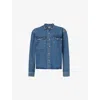 Anine Bing Paxton Denim Shirt In Blue