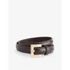 Anine Bing Womens  Nicola Leather Belt In Brown