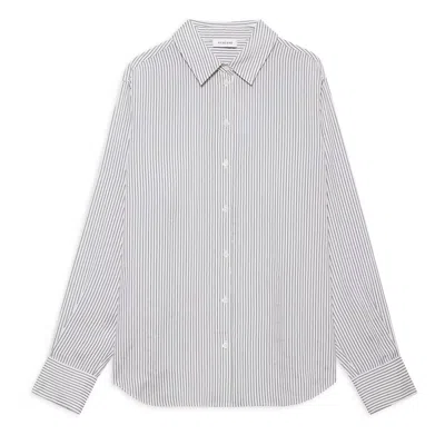 Anine Bing Womens Essie Shirt In Gray