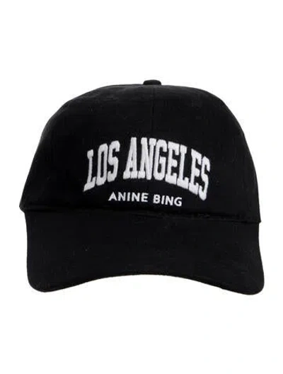 Pre-owned Anine Bing Womens Hat In Black