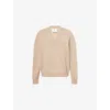 Anine Bing Womens Brown Lee V-neck Cashmere Jumper In Neutral