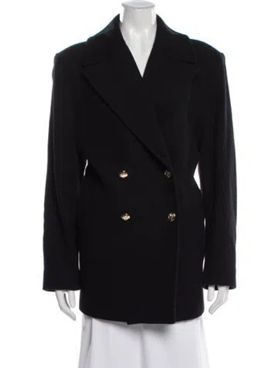 Pre-owned Anine Bing Wool Blazer In Blue