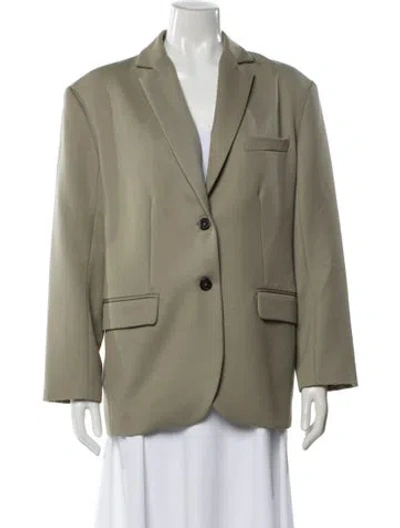 Pre-owned Anine Bing Wool Blazer In Brown