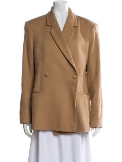 Pre-owned Anine Bing Wool Blazer In Brown
