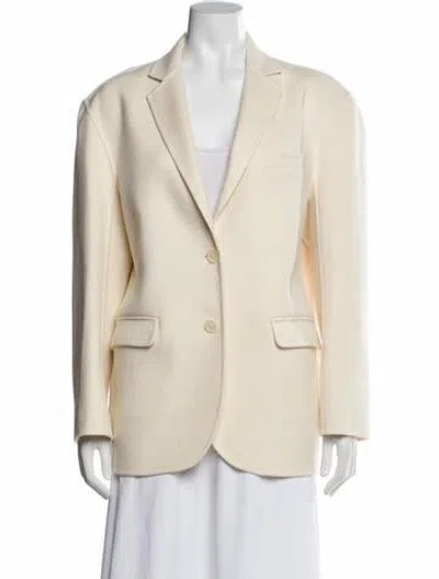 Pre-owned Anine Bing Wool Blazer In Green