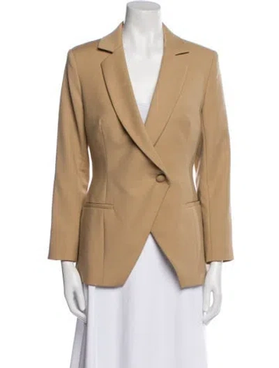 Pre-owned Anine Bing Wool Blazer In Neutral