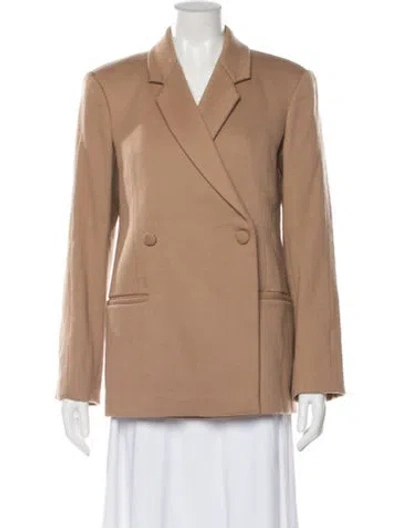 Pre-owned Anine Bing Wool Blazer In Neutral