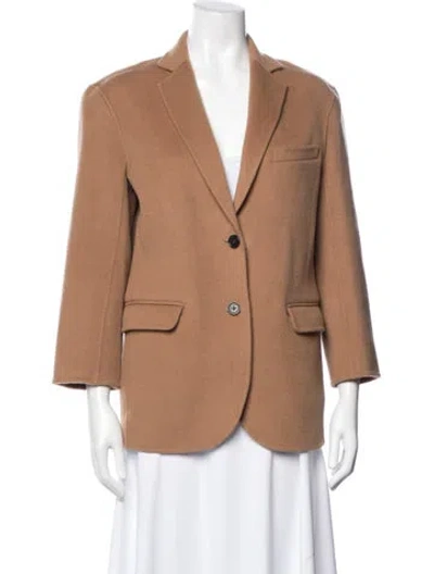 Pre-owned Anine Bing Wool Blazer In Neutral