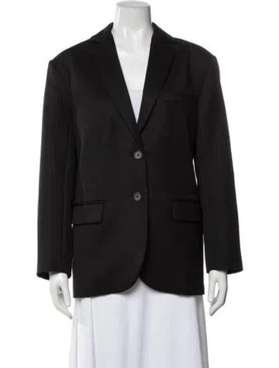 Pre-owned Anine Bing Wool Blazer W/ Tags In Black