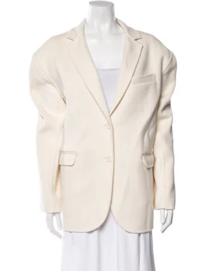 Pre-owned Anine Bing Wool Coat In Neutrals