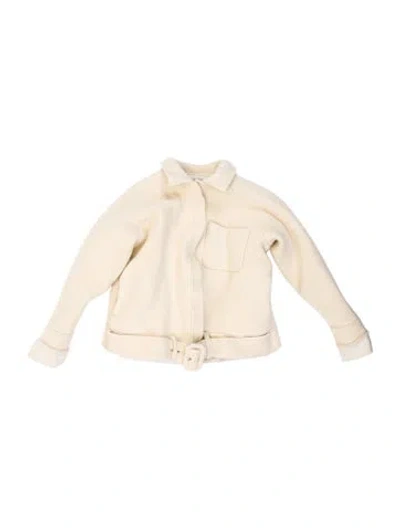 Pre-owned Anine Bing Wool Jacket In Neutral
