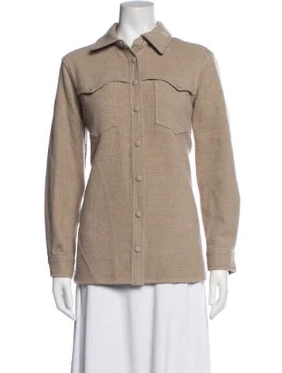 Pre-owned Anine Bing Wool Jacket In Neutrals
