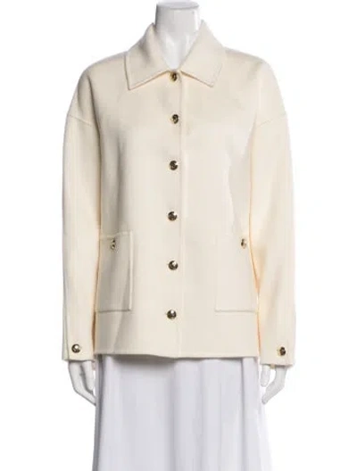 Pre-owned Anine Bing Wool Jacket W/ Tags In Green