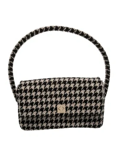 Pre-owned Anine Bing Wool Top Handle Bag In Neutral