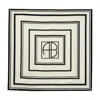 Anine Bing York Monogram Scarf In Neutral