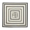 Anine Bing York Monogram Scarf In Neutral
