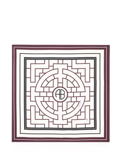 Anine Bing York Scarf Ab In Transparent