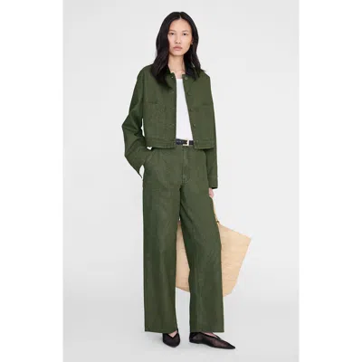 Anine Bing Yuma Jacket In Green