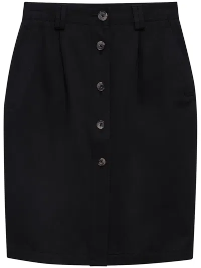 Anine Bing Zaire Midirock In Schwarz