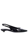 Anine Bing Zoey Slingback In Black