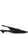 Anine Bing Zoey Slingback In Black