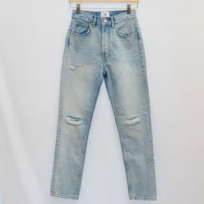 Pre-owned Anine Bing E Sonya Straight-leg Jeans