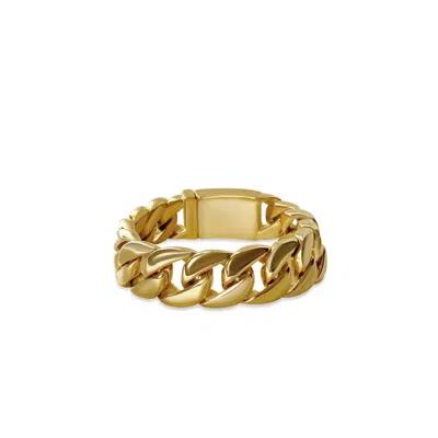 Anisa Sojka Chunky Chain Bracelet In Gold
