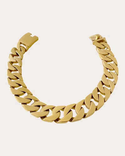 Anisa Sojka Women's Gold Mini Chunky Chain Necklace
