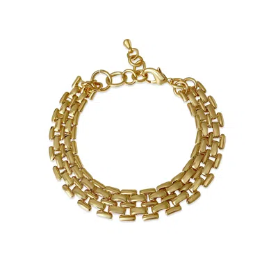 Anisa Sojka Women's Gold Watch Band Bracelet