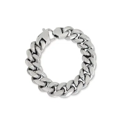 Anisa Sojka Women's Silver Chain Link Bracelet In Metallic
