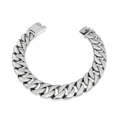 Anisa Sojka Women's Silver Chunky Chain Necklace In Metallic