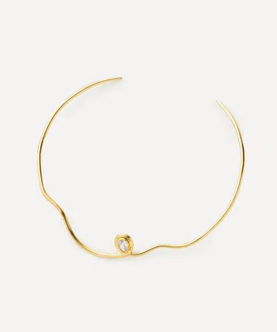 Anissa Kermiche 18ct Gold-plated Loopy Collar Necklace