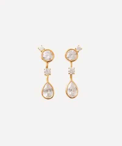 Anissa Kermiche Gold-plated Vermeil Silver Jolie Chose Drop Earrings