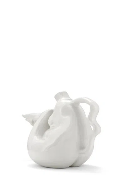 Anissa Kermiche Tit-tea Stoneware Teapot In White