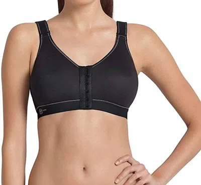 Anita Active Front Close Sports Bra In Black