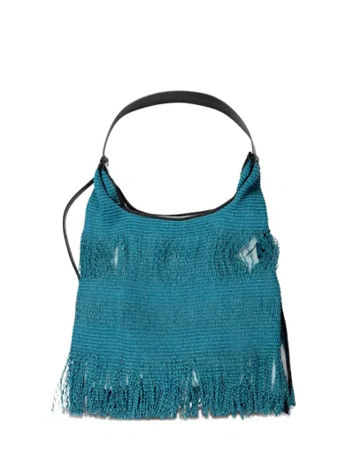 Anita Bilardi Medium Picasso Fringed Shoulder Bag