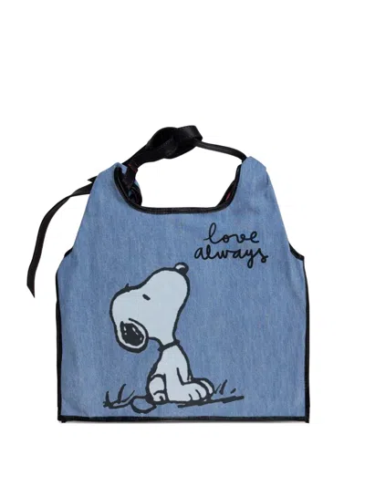 Anita Bilardi Medium Picasso Snoopy Print Shoulder Bag