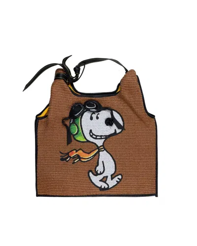 Anita Bilardi Shoulder Bag In Brown
