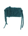 Anita Bilardi Woman Cross-body Bag Deep Teal Size - Textile Fibers In Green