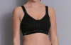 Anita Front Closure Sports Bra Non-wired In Black