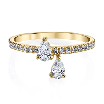 Anita Ko 18-karat Yellow Gold Princess Eternity Ring