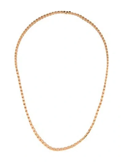 Pre-owned Anita Ko 18k 7.47ctw Diamond Bezel Choker Necklace, 16" In Multicolor