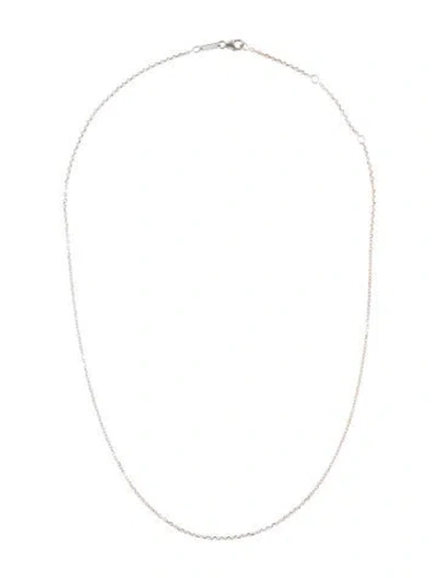 Pre-owned Anita Ko 18k Chain Necklace, 17" In Multi