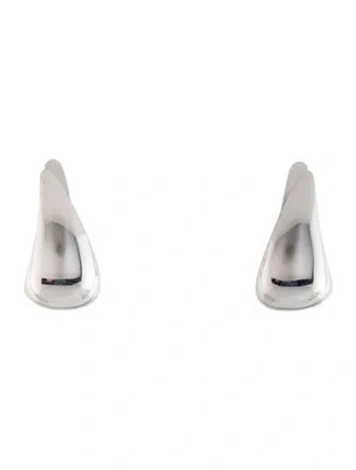 Pre-owned Anita Ko 18k Claw Earrings In Multicolor