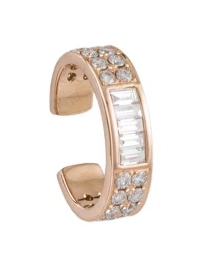 Pre-owned Anita Ko 18k Diamond Ear Cuff In Multi