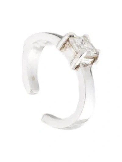 Pre-owned Anita Ko 18k Diamond Ear Cuff In Multi